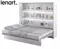 Smart seng hvit matt 160x200 horisontal Bed Concept BC-14
